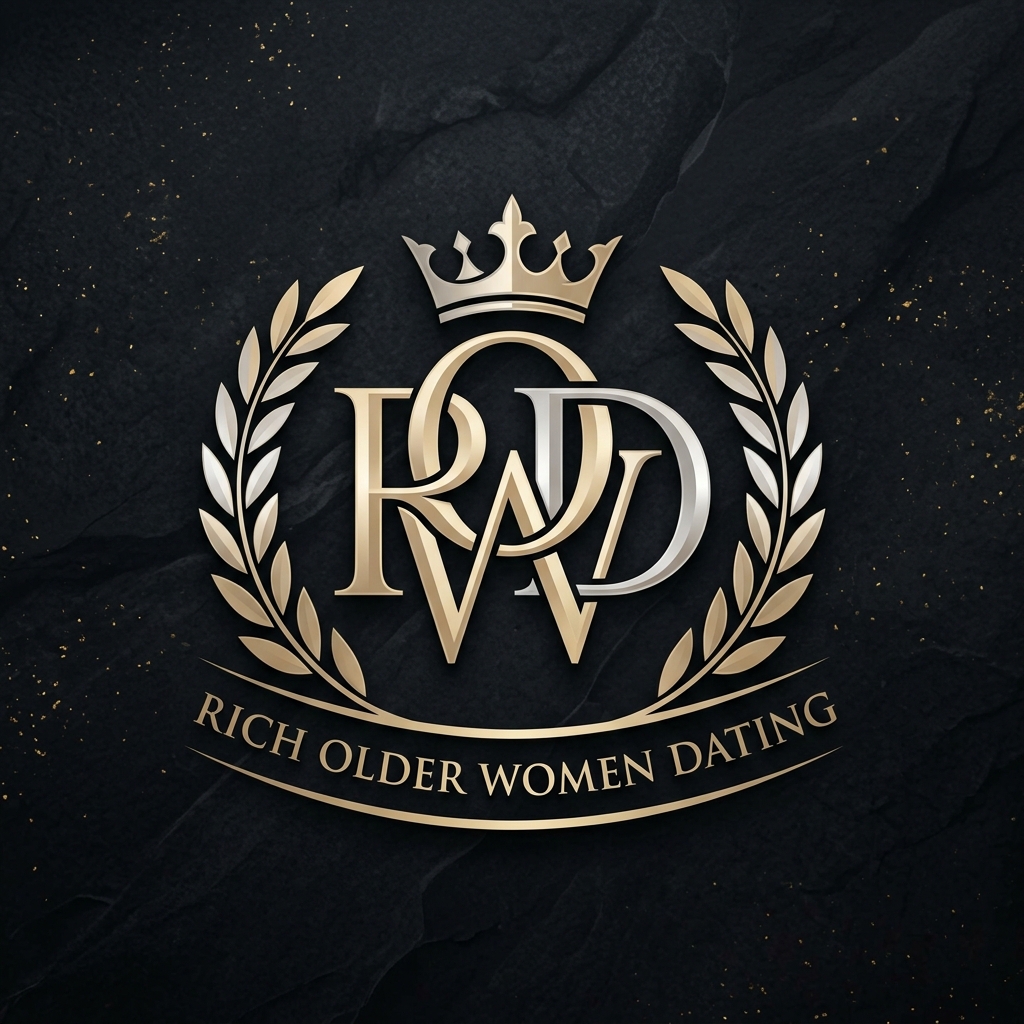 Rich Older Women Dating Logo